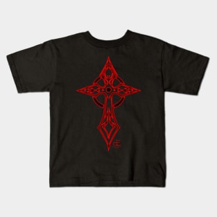 Glowing Cross Kids T-Shirt